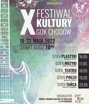  X Festiwal Kultury Chodów 2022